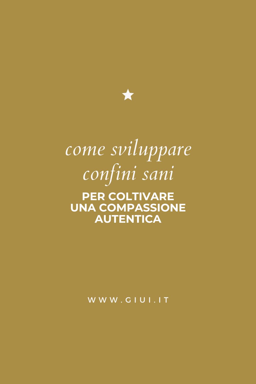 compassione e confini compassione e confini
