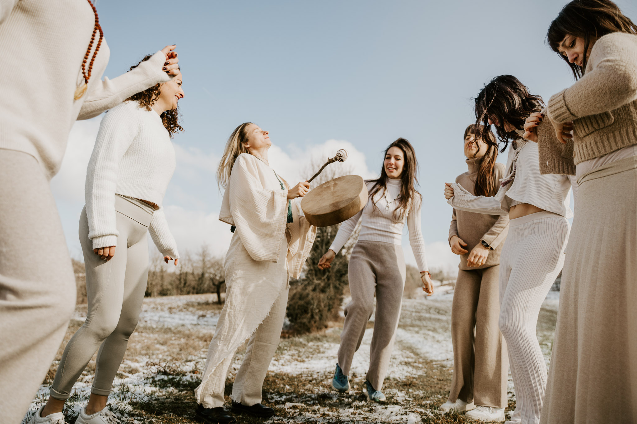 servizio fotografico social insegnante yoga